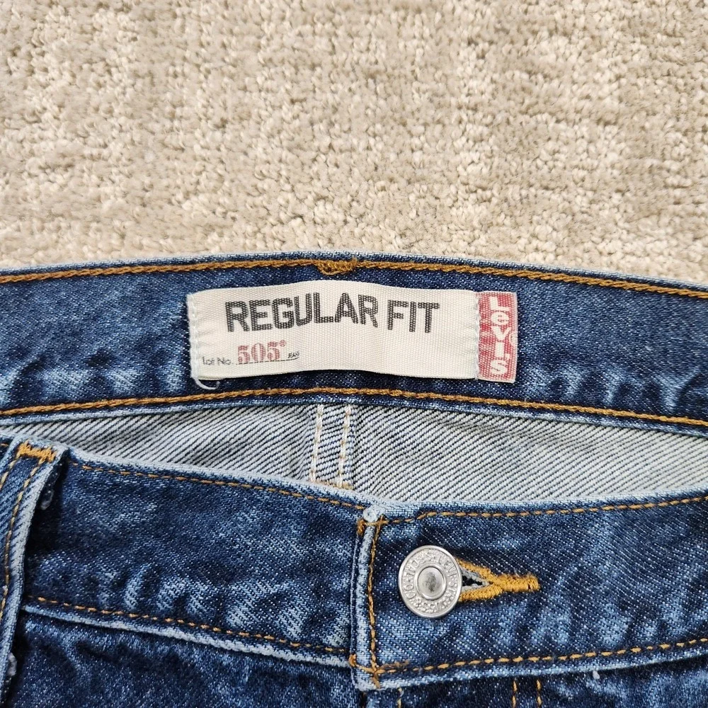 Vintage Levis‎ 505 Jeans Men 36x30 *READ Straight Leg Regular Fit
